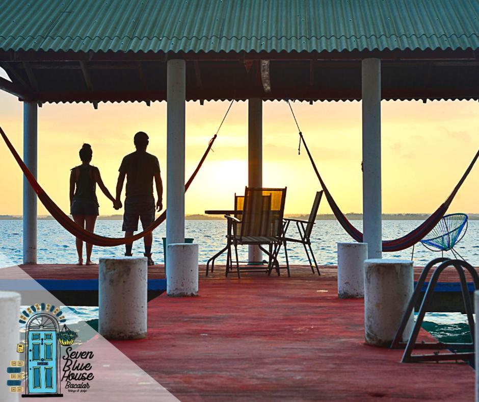 Seven Blue House Village & Lodge Bacalar Exterior foto