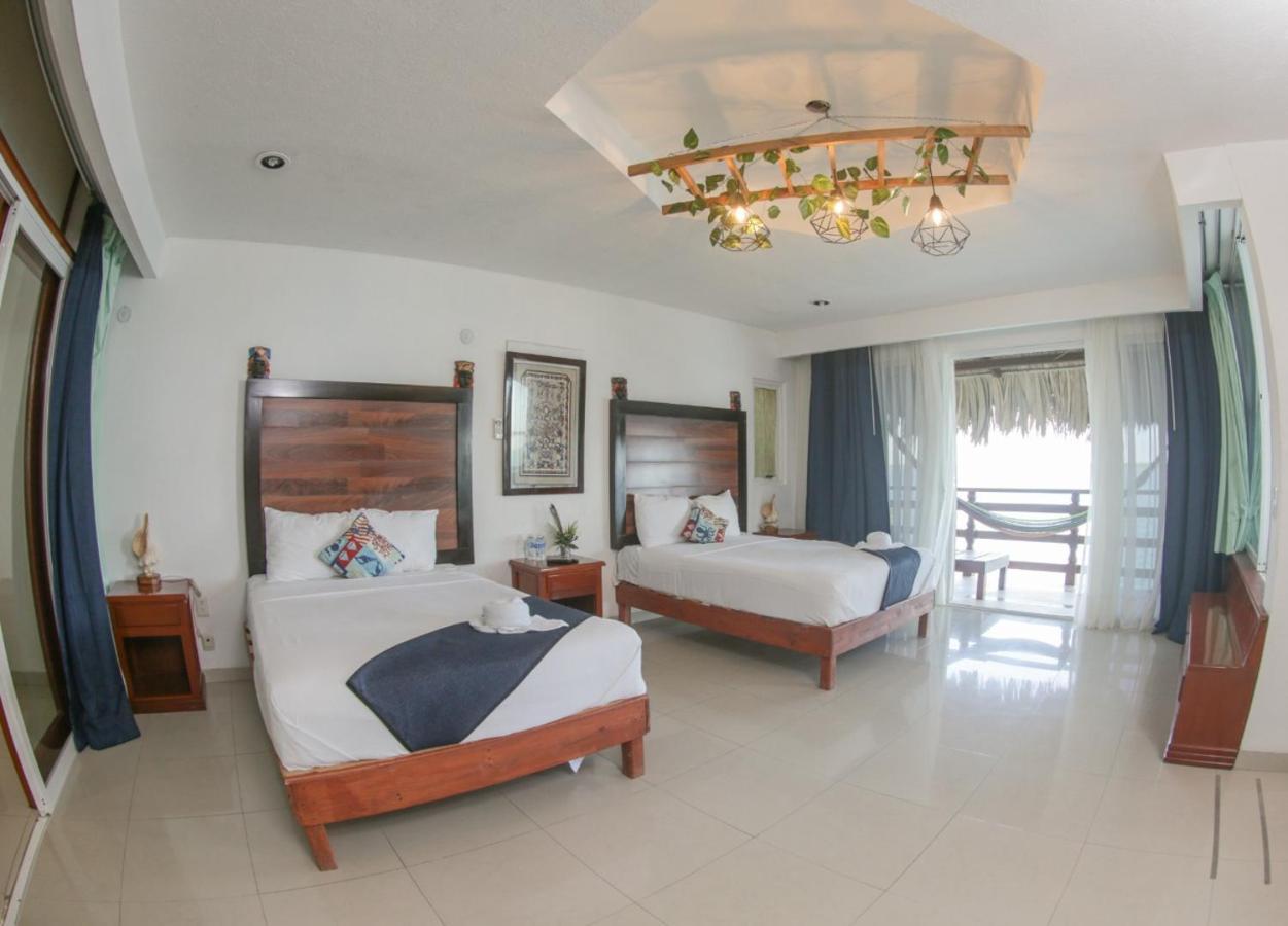 Seven Blue House Village & Lodge Bacalar Exterior foto