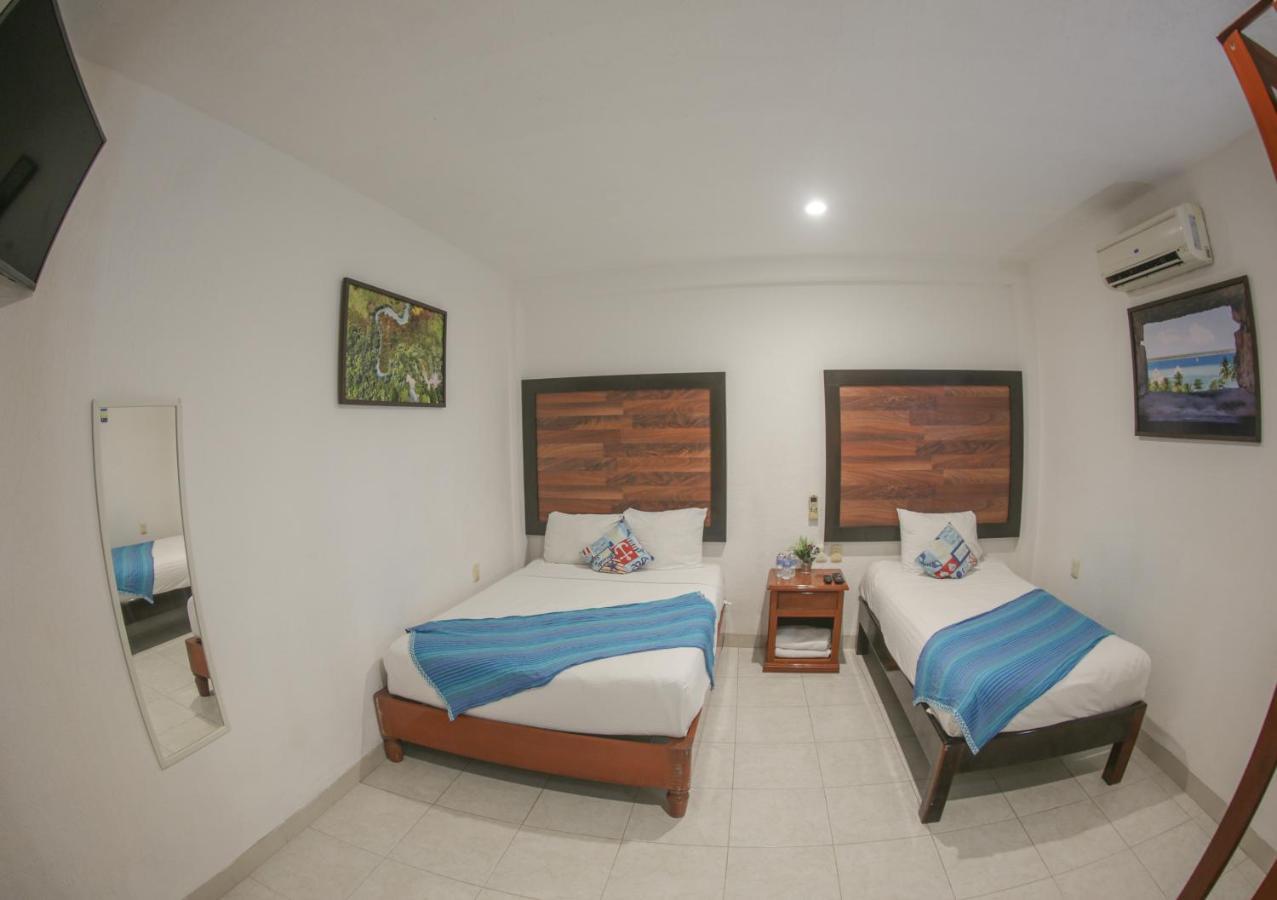 Seven Blue House Village & Lodge Bacalar Exterior foto