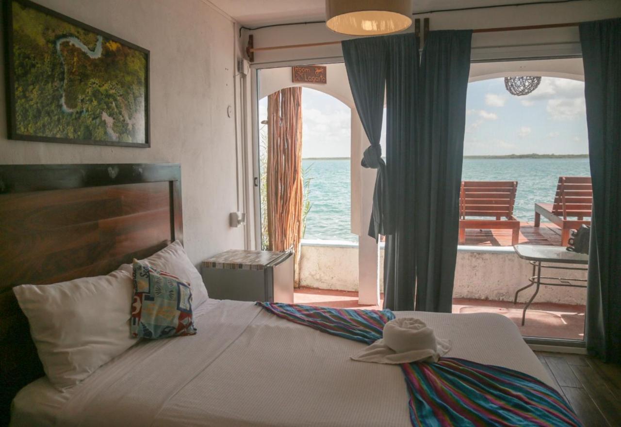 Seven Blue House Village & Lodge Bacalar Exterior foto