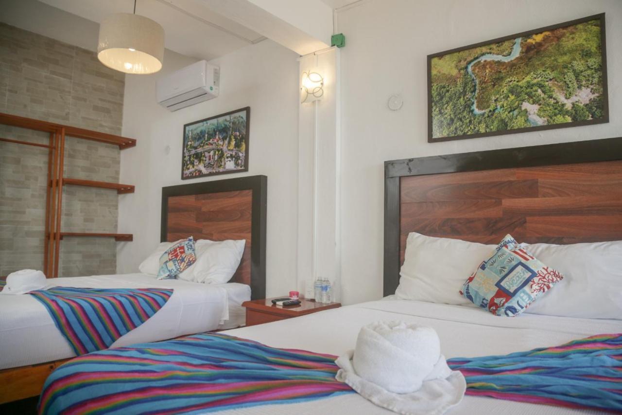Seven Blue House Village & Lodge Bacalar Exterior foto